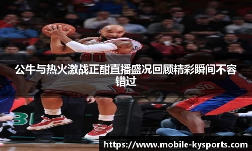 公牛与热火激战正酣直播盛况回顾精彩瞬间不容错过